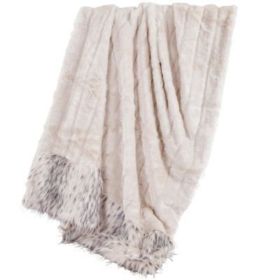 Couverture en faux neige en fausse neige surdimensionnée