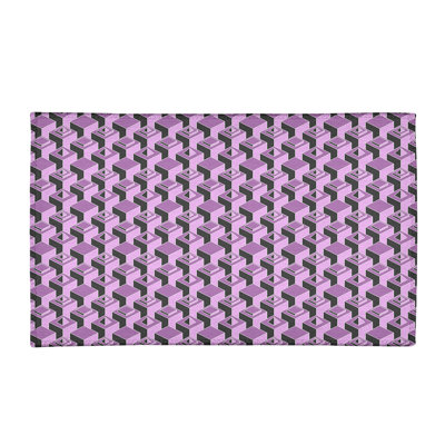 Chenille Geometric Indoor Rug