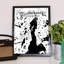 Yellowknife City Map - No Frame Print-493015865