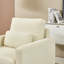 Chaise d'appoint, fauteuil rembourré en chenille