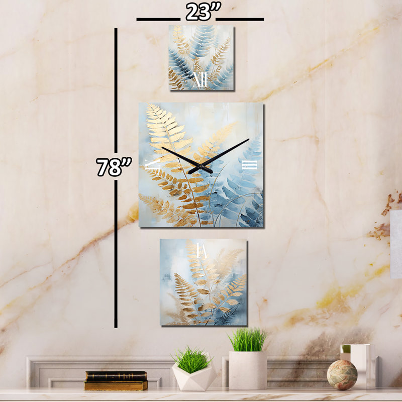 Mahieddine Metal Wall Clock