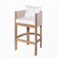 Tabourets d'extérieur, ensemble de 2