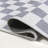 Mariquilla Modern Cottage Checkerboard Washable Purple Gray/White Rug-57330367