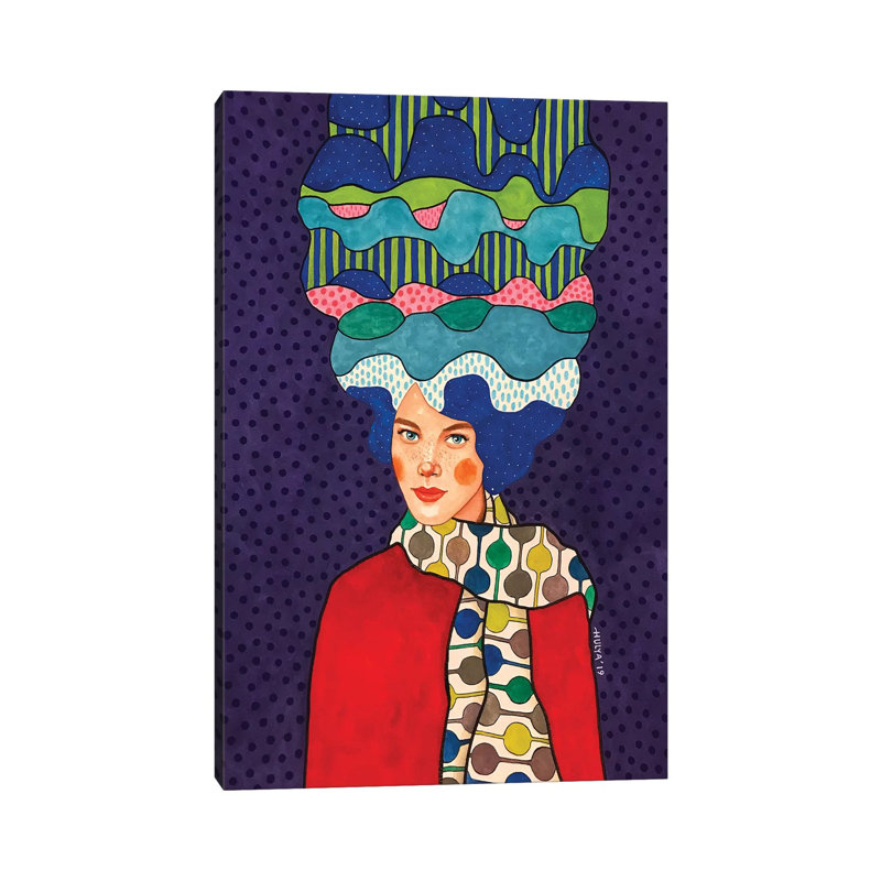 Sun May Shine 1 Piece Painting on Canvas, 66.04cm H x 45.72cm W x 3.81cm D, Wrapped Canvas