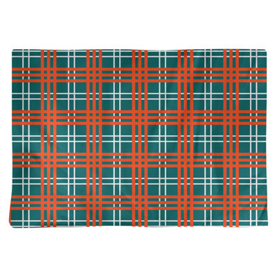 Cotton Plaid Rectangle Placemat