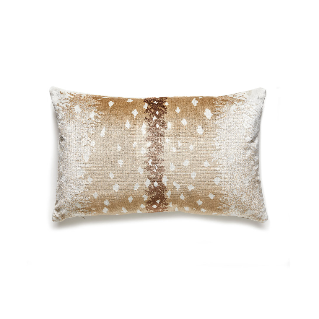 Wild Glamour Antelope Lumbar Pillow The House of Scalamandre 