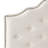 Fabric Headboard For Queen And Full Sized Rooms, Button With Chic Diamond Stitch Embroidery, Charming Nailhead Accents In Style Stitch,-657293863-657293862