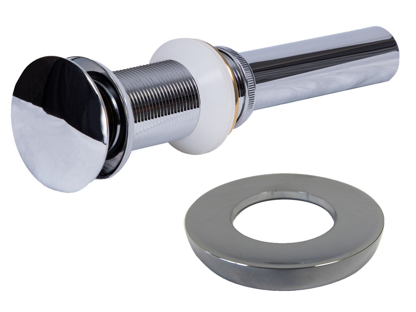 Eden Bath Mounting Ring and Pop-Up Bathroom Sink Drain & Reviews | Wayfair