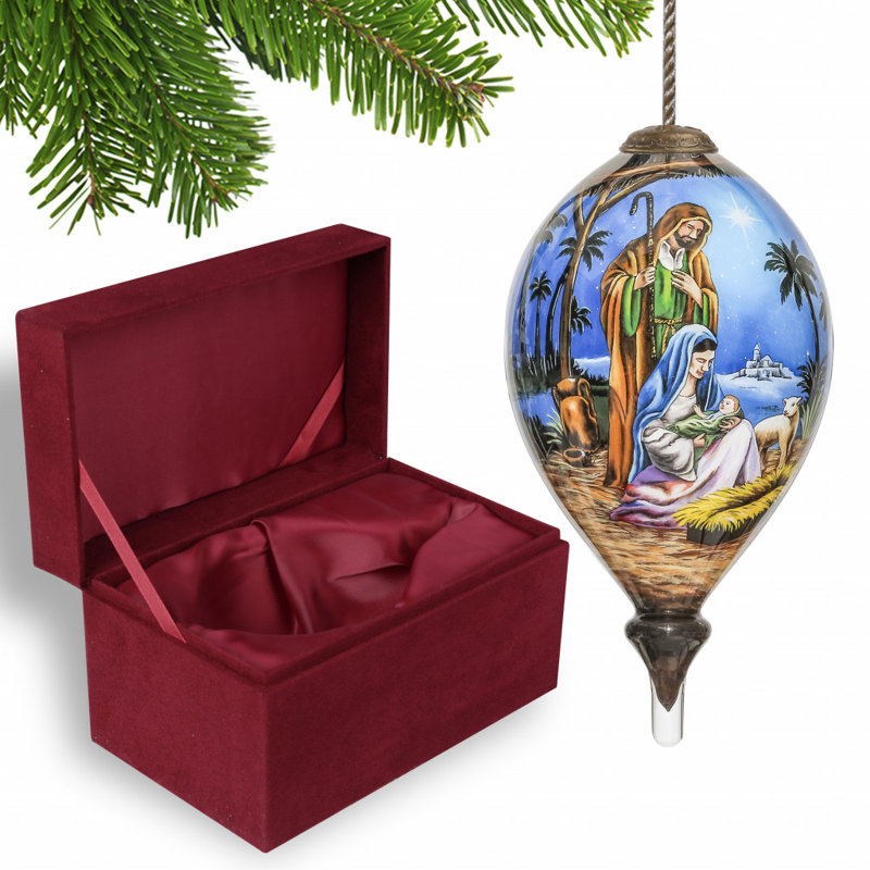 Ornement faîteau de Noël Sainte Famille