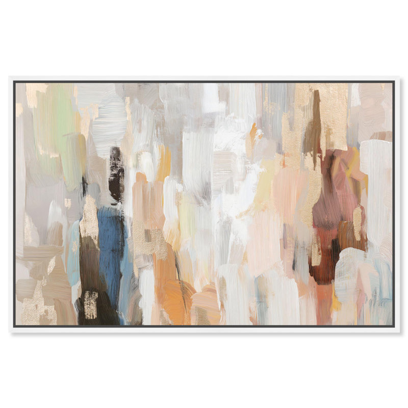 «Inner World II Boho Decor», reproduction d'art sur toile par Art Remedy, H 15 po x l 10 po, Cadre argenté