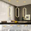 1-ring Modern Led Dimmable Chandelier Black-130135631