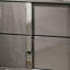 Table de chevet Suni, bois taupe clair avec finition UV, 2 tiroirs, 24 po-117664853