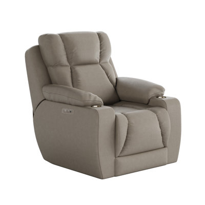 Fauteuil inclinable en cuir pour homme