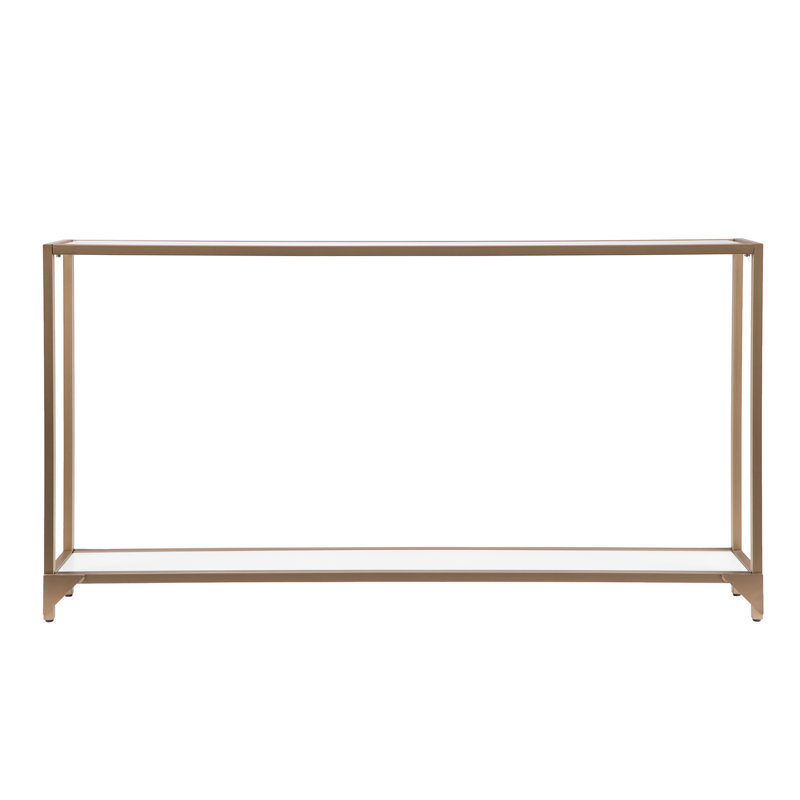 Charlie-Adam 56'' Console Table, Gold, 29" H x 56" W x  8" D