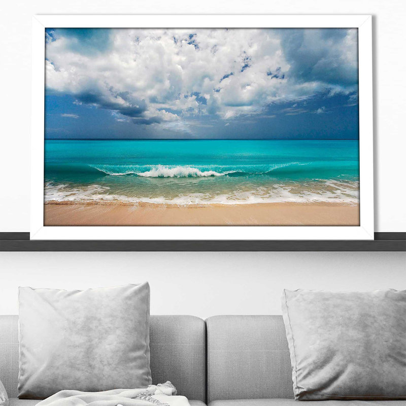 Leeward par Danita Delimont - photographie, Cadre blanc, H 21,5 po x l 27,5 po x P 0,75 po