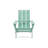 Damione Acacia Foldable Outdoor Adirondack Chair-811588517