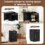 Bureau d'ordinateur pliable avec tiroir-877414694