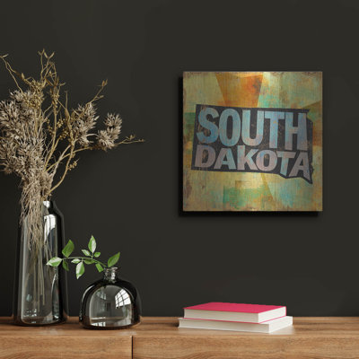 Trinx 'South Dakota 2' by Art Licensing Studio Metal Wall Art,
