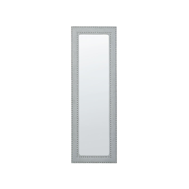 Codero Flat Leather Floor Mirror
