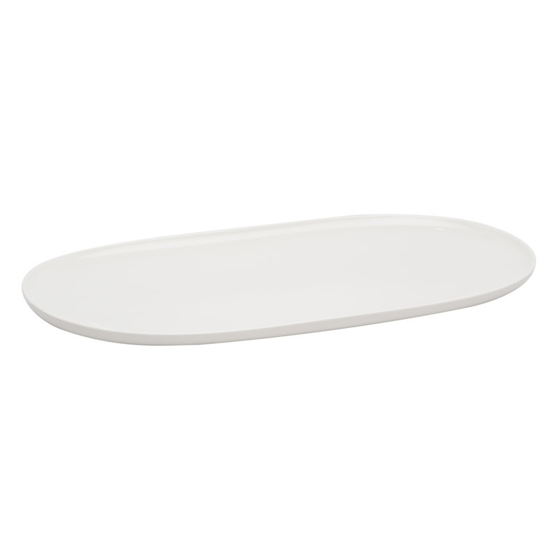 Red Vanilla Everytime Platter, 12" W x 6.75" D