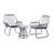 MILAN 3PC CHAT SET