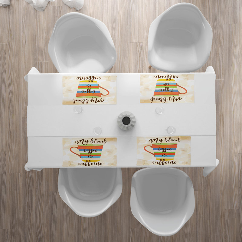 Polyester Food & Drink Rectangle Placemat