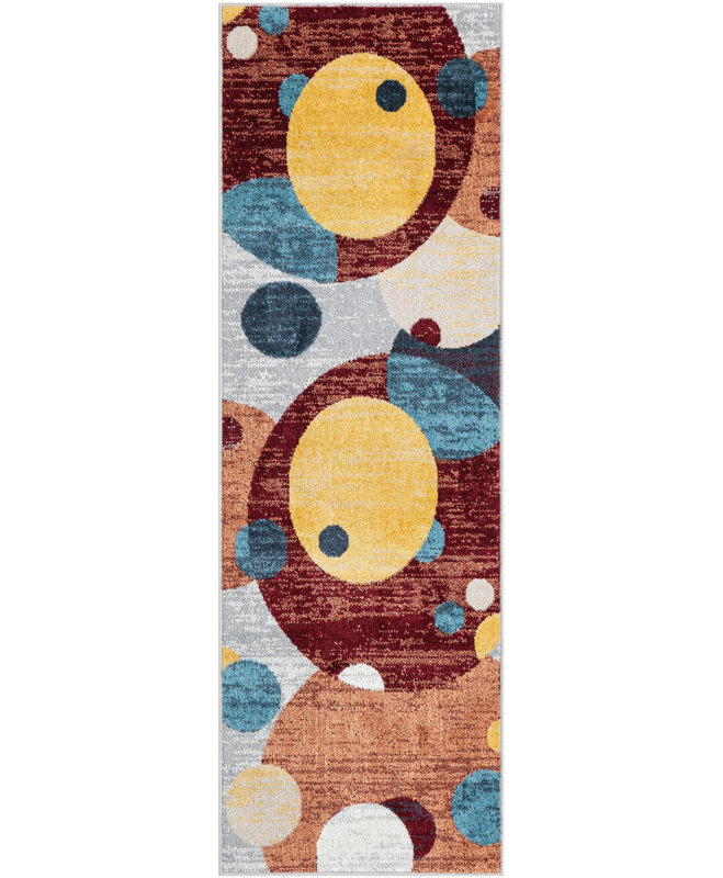 Bubbles Taslin Rug, Runner 2' x 6'1"