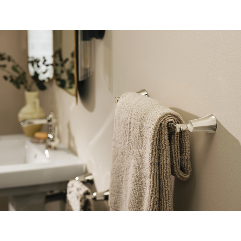 Flara 18" Wall Mounted Towel Bar, Brushed Gold
