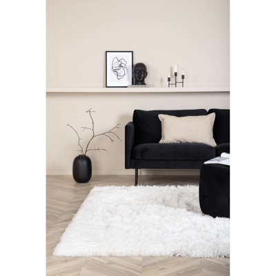 Hoss Solid Colour Hand Woven Area Rug