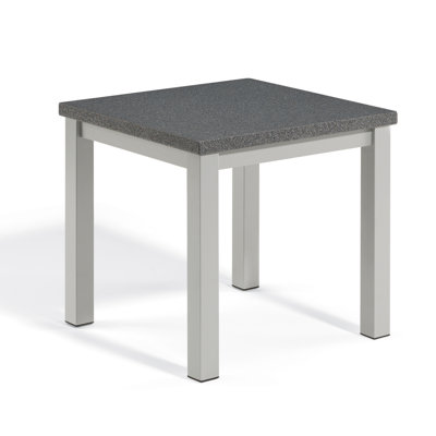 Travira Square Outdoor Side Table , 18'' in. W 18'' in. D