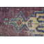 Éblouissant tapis, tapis Boho, tapis décoratifs de 4 pi 4 po, tapis turc, tapis rouge frais, tapis géométrique, tapis rétro