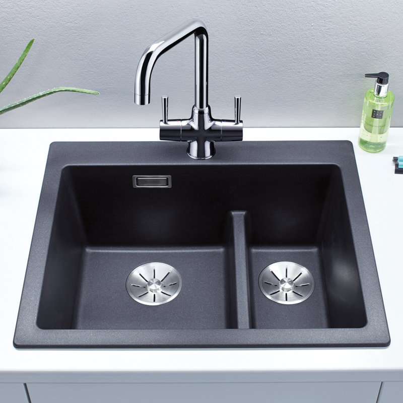 Juper Twin Lever Monobloc Tap