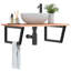 Ashutosh 80cm Solid Wood Bathroom Vanity Top-945957902