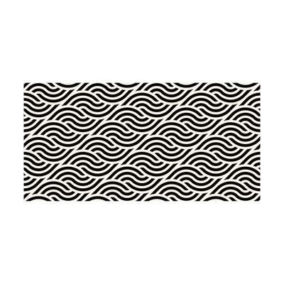 120 x 60cm PVC Field Tile in Black