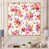 Toile avec cadre flottant beige