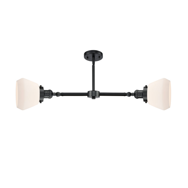 Chill 2 - Light Kitchen Island Pendant, Matte White Cased, No Bulb Included, Oil Rubbed Bronze