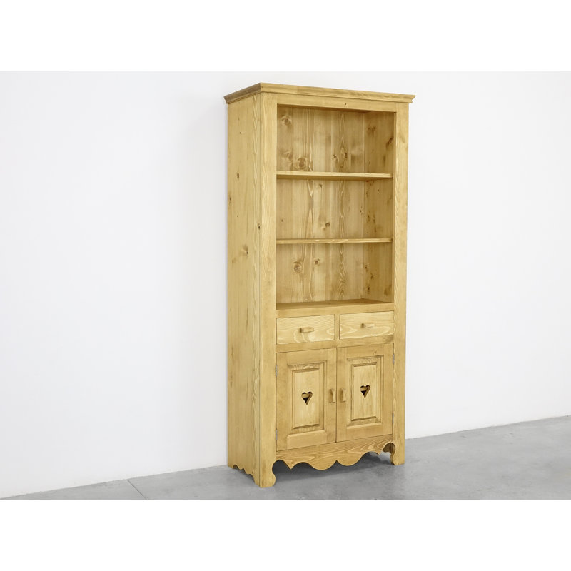 Dambrosio 196cm H x 93cm W Solid Wood Standard Bookcase