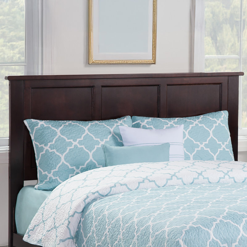 Marshallville Solid Wood Low Profile Platform Bed with Matching Footboard, Full / Double, Espresso