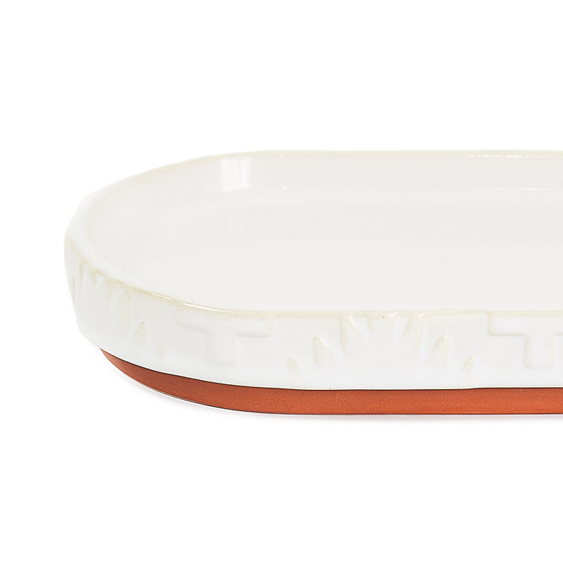 Spider Rock Tray Ivory Multi Tray