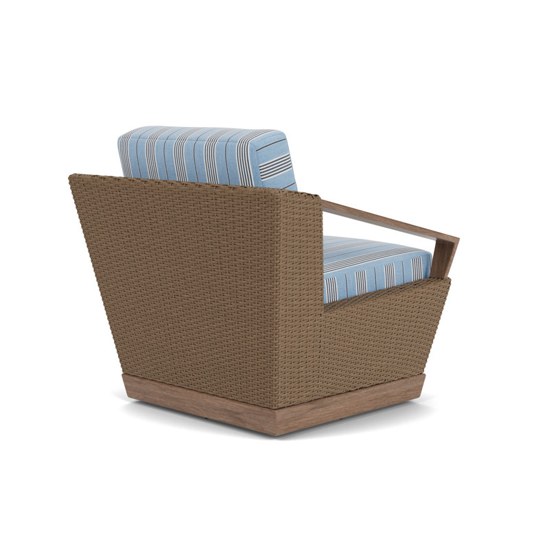 Charisma Outdoor Swivel Lounge Chair, Hansen Sky