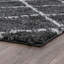 Tapis à poil long gris-77509473