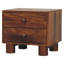 45cm W Solid Wood Bedside Table
