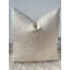Abstract Cream Square Cushion Cover