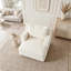 Chaises d'appoint modernes en velours côtelé-1845065407