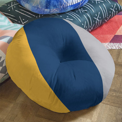 Striped Reversible Throw Pillow