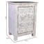 Choudhry 54 cm W Bedside Table