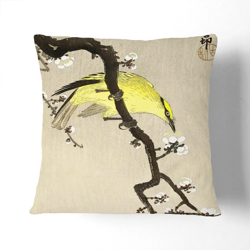 Floral Square Throw Cushion, 55cm H x 55cm W x 20cm D