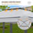 11 Ft. W x 11 Ft. D Outdoor Pop Up Soft Top Steel Patio Gazebo with Netting-109186200