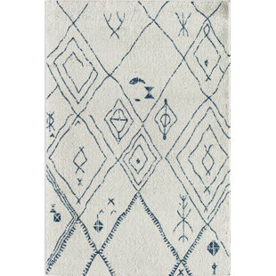 Gabriel Vintage Etched Diamond Area Rug
