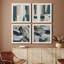«Close to the Edge I», ensemble de 4 peintures sur toile encadrées-60147972-60147973